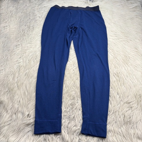 Patagonia Other - Patagonia Men's L Blue Thermal Weight Capilene Base Layer Pant Camping Hiking